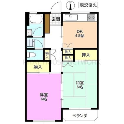  間取り図写真