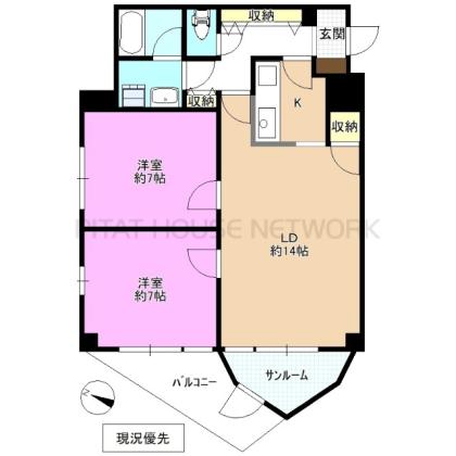  間取り図写真