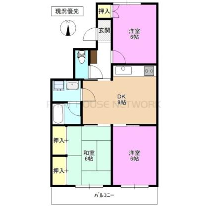  間取り図写真