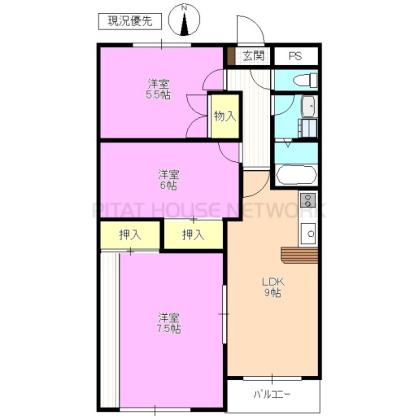  間取り図写真