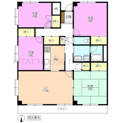  間取り図写真