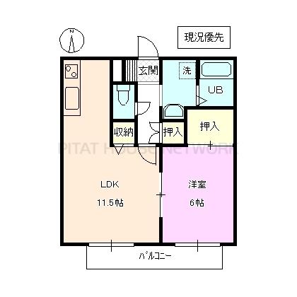  間取り図写真