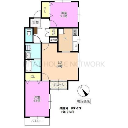  間取り図写真
