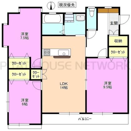  間取り図写真