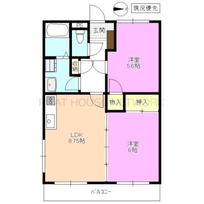  間取り図写真