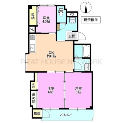  間取り図写真
