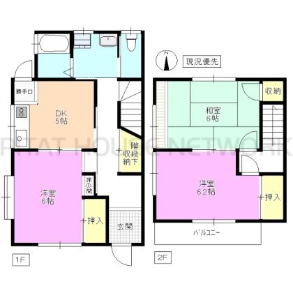  間取り図写真