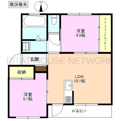  間取り図写真