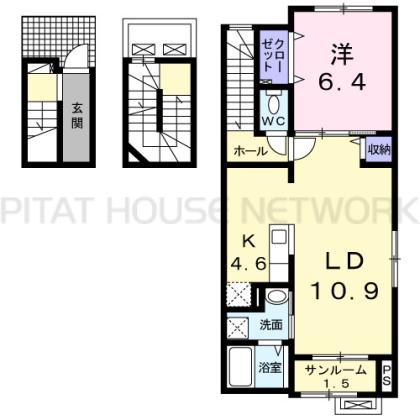  間取り図写真