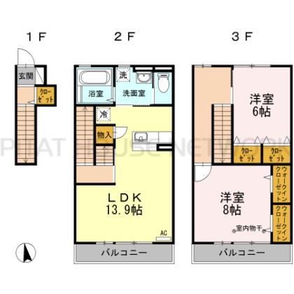  間取り図写真
