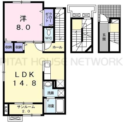  間取り図写真