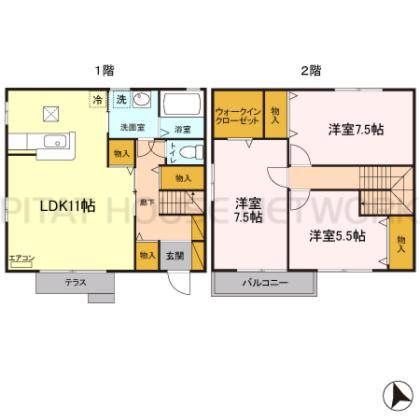  間取り図写真