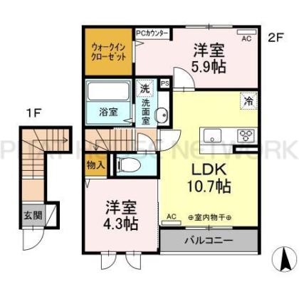  間取り図写真