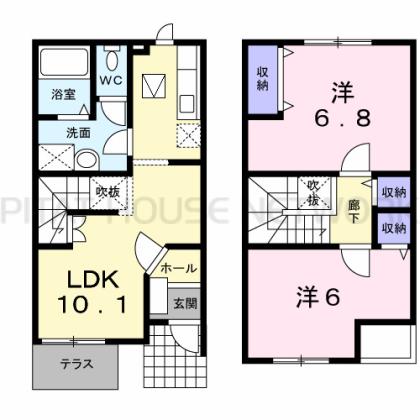  間取り図写真