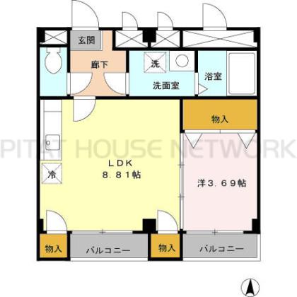  間取り図写真