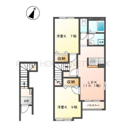  間取り図写真