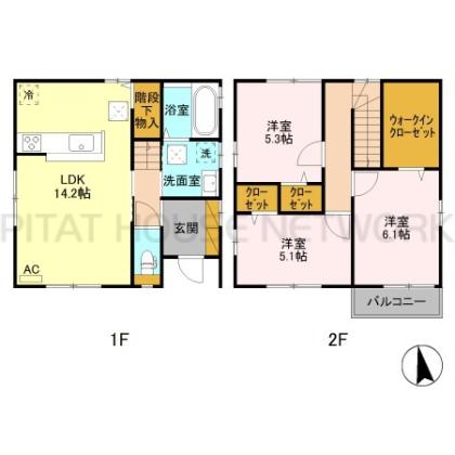  間取り図写真