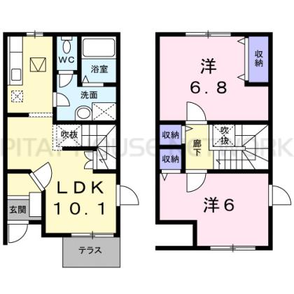  間取り図写真
