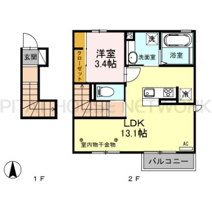  間取り図写真