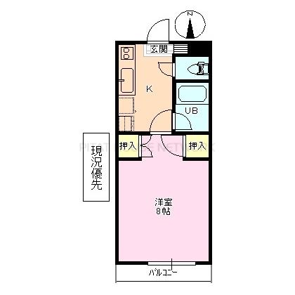 ※室内写真は別のお部屋です　現況優先