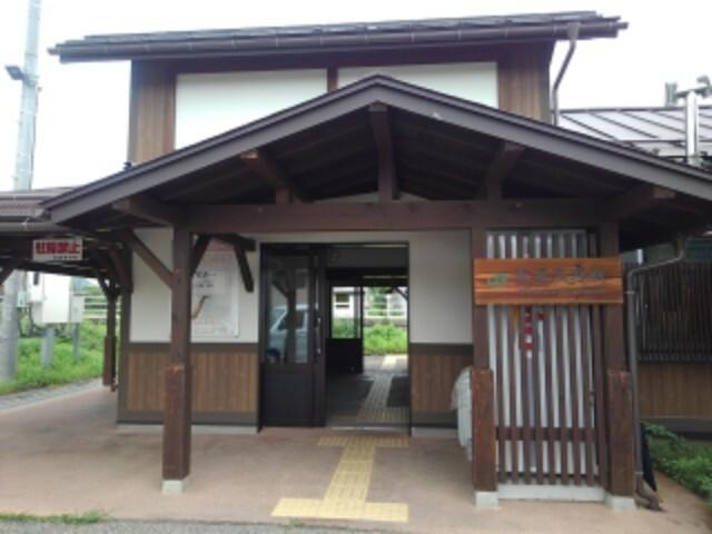 JR信濃浅野駅：1100m