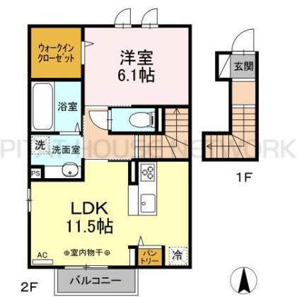  間取り図写真