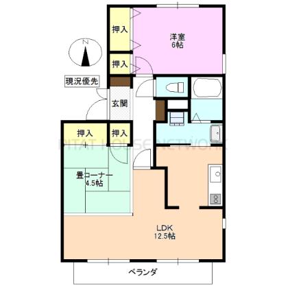  間取り図写真
