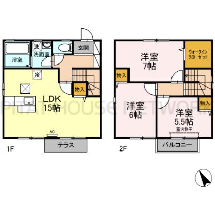  間取り図写真