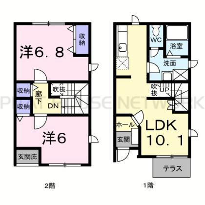  間取り図写真