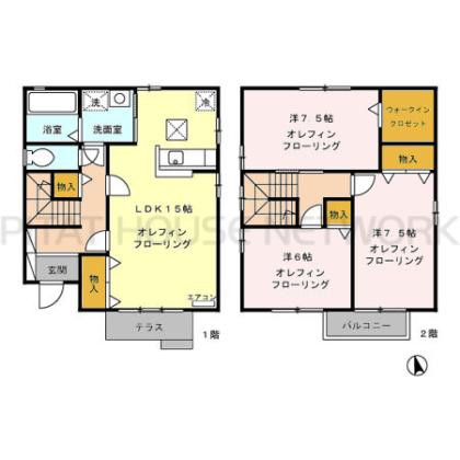  間取り図写真
