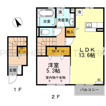  間取り図写真