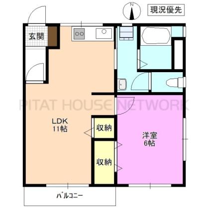 間取り図写真