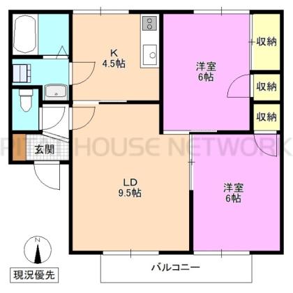  間取り図写真