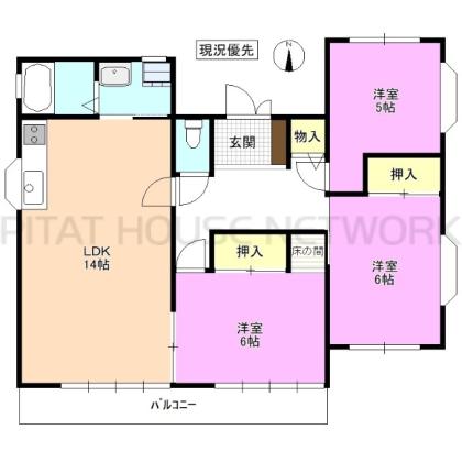  間取り図写真