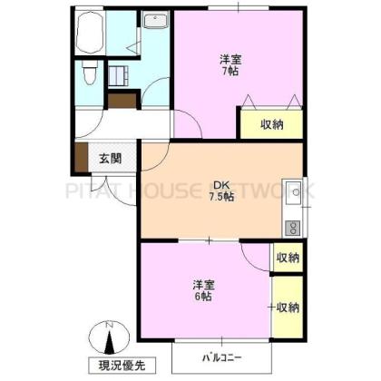  間取り図写真