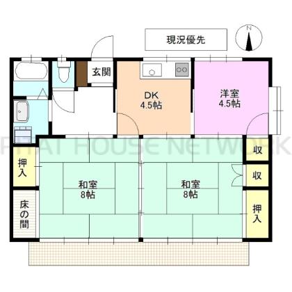  間取り図写真