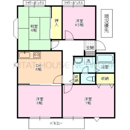  間取り図写真