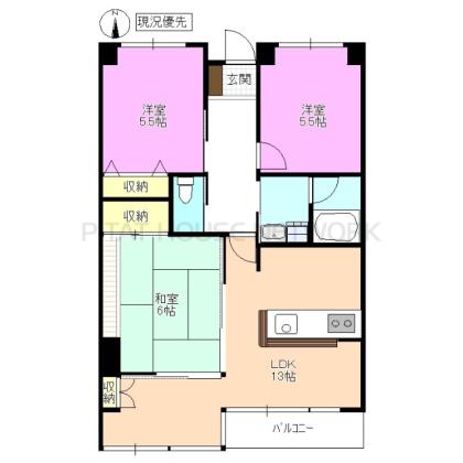  間取り図写真