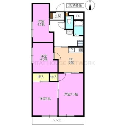  間取り図写真