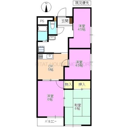  間取り図写真