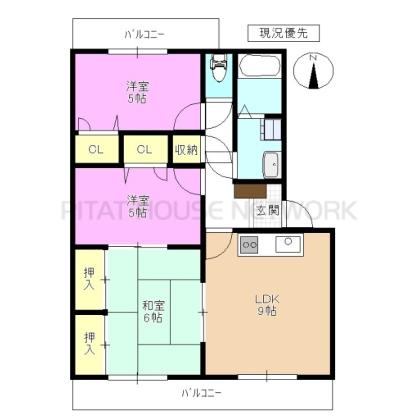  間取り図写真
