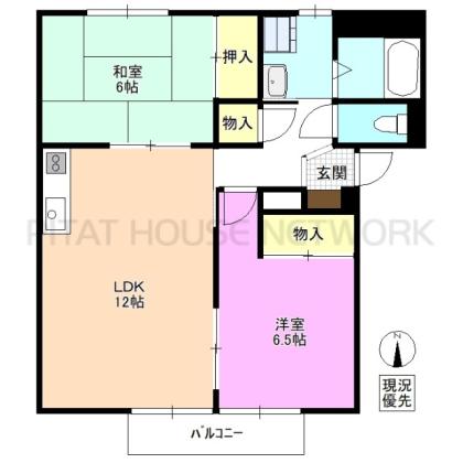  間取り図写真