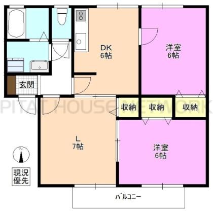  間取り図写真