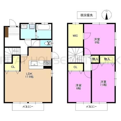  間取り図写真