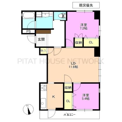 間取り図写真