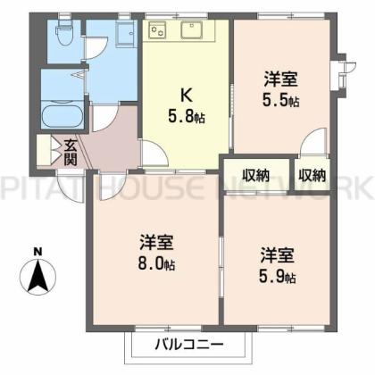  間取り図写真