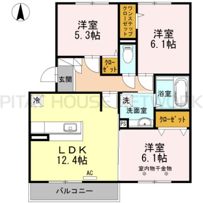  間取り図写真