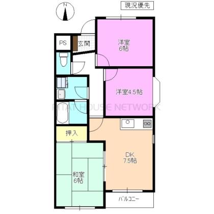  間取り図写真