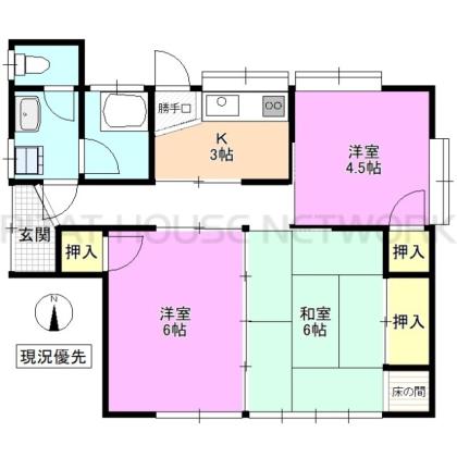  間取り図写真