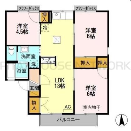  間取り図写真